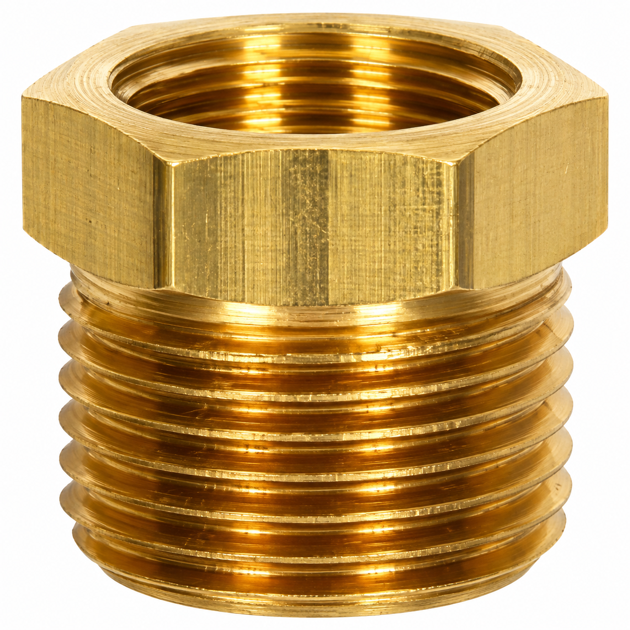 Brass Hex Reducing Bushing